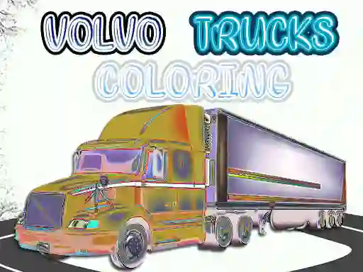 遊戲Volvo Trucks Coloring在線