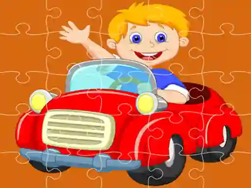 遊戲Pedal Cars Jigsaw在線