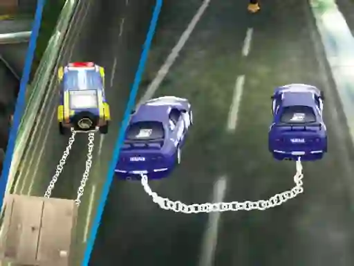 遊戲Chained Impossible Driving Police Cars在線