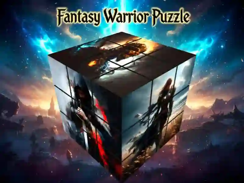 遊戲Fantasy Warrior Puzzle在線