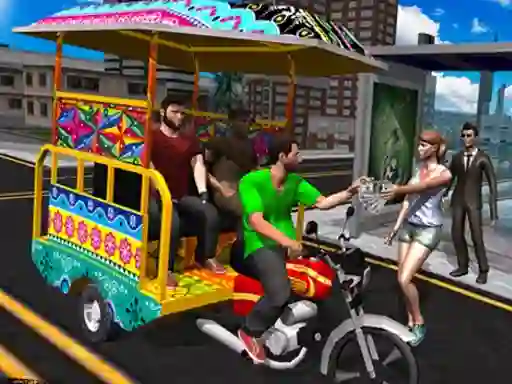 遊戲TukTuk Chingchi Rickshaw 3D在線