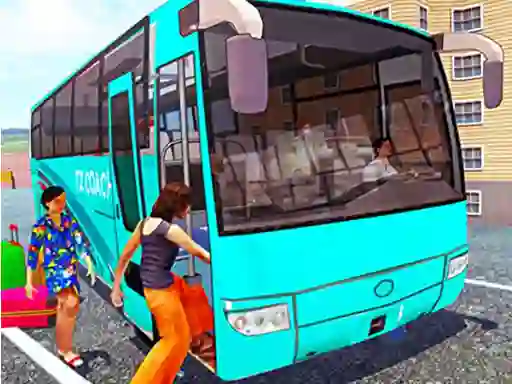 遊戲Off Road bus Transport Driver: Tourist Coach Sim在線