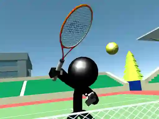 遊戲Stickman Tennis 3D在線