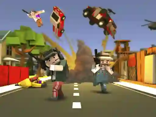 遊戲Craft Theft War在線