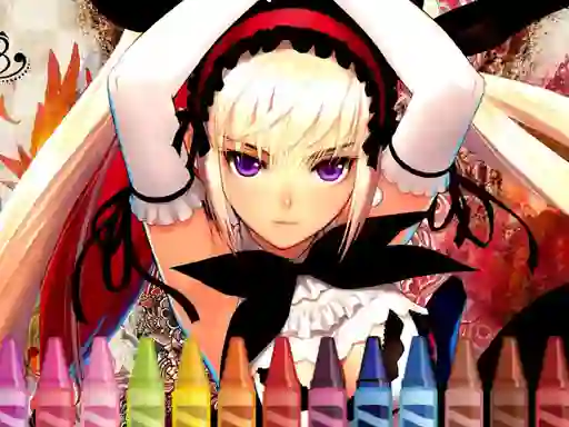 遊戲4GameGround Anime Manga Coloring在線