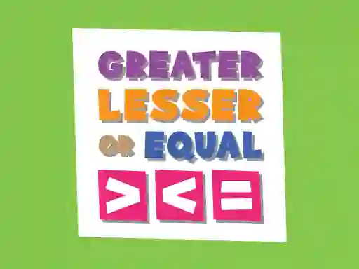 遊戲Greater Lesser Or Equal在線