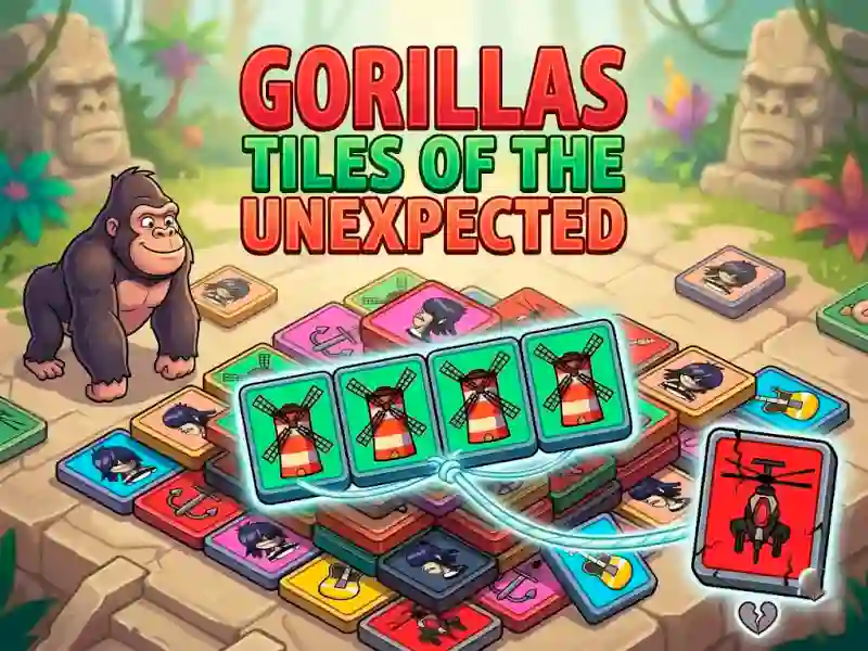 遊戲Gorillas Tiles Of The Unexpected在線