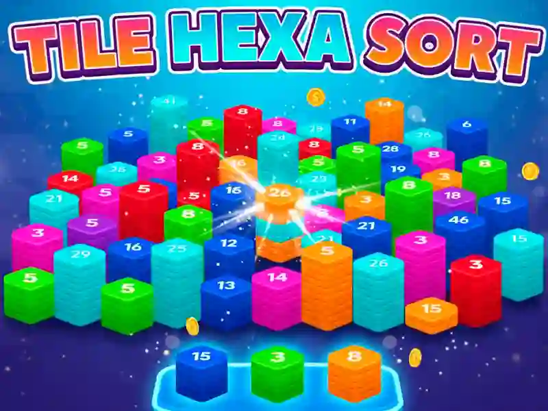 遊戲Tile Hexa Sort在線