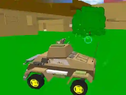 遊戲Blocky Wars 3d Toonfare在線