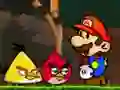 遊戲Mario vs Angry Birds在線