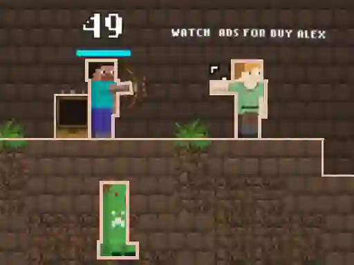 遊戲Minecraft Wars在線