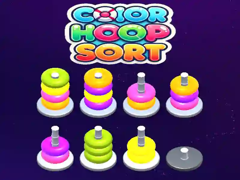遊戲Color Hoop Sort在線