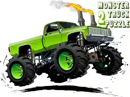遊戲Monster Truck Puzzle 2在線