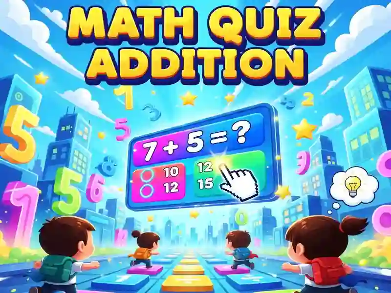遊戲Math Quiz Addition在線