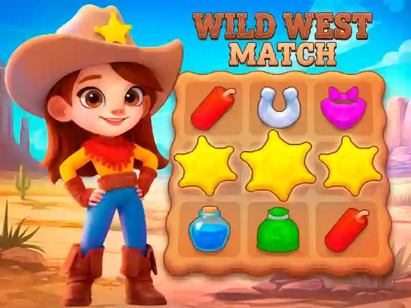 遊戲Wild West Match在線