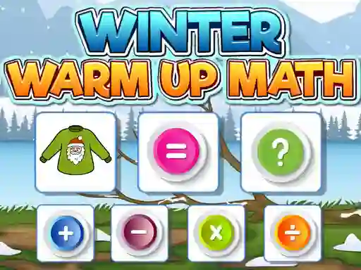 遊戲Winter Warm Up Math在線