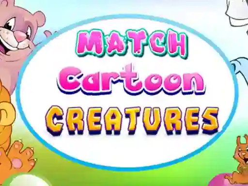遊戲Match Cartoon Creatures在線