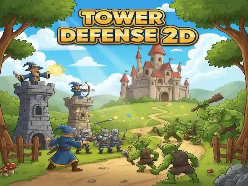 遊戲Tower Defense 2D在線