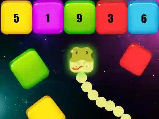 遊戲Snake Blocks and Numbers在線