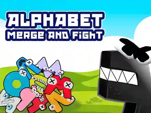 遊戲Alphabet Merge And Fight在線
