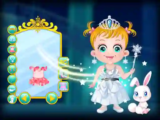 遊戲Baby Hazel Ice Princess Dressup在線