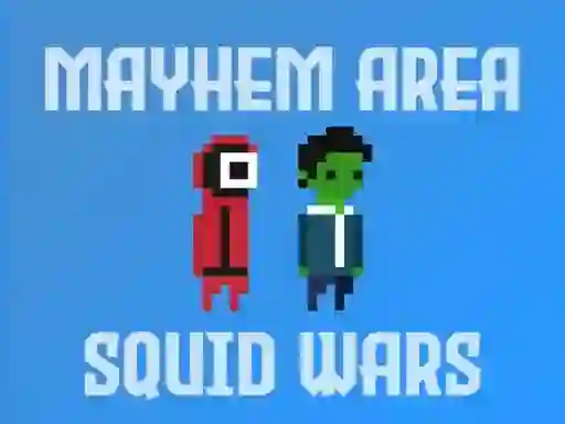 遊戲Mayhem Area Squid Wars在線