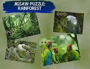 遊戲Jigsaw Puzzle Rain Forest在線