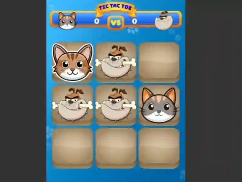 遊戲Tic Tac Toe Cat在線