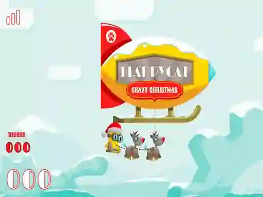 遊戲FlappyCat Crazy Christmas在線