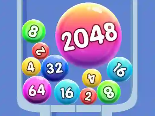 遊戲2048 Balls在線