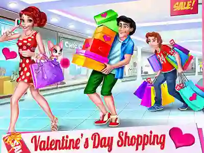 遊戲Valentine's Day Shopping在線