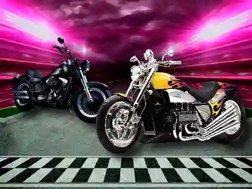遊戲Motorbike Puzzle Challenge在線