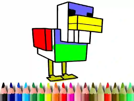 遊戲Back To School: Monster Craft Coloring在線
