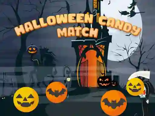 遊戲Halloween Candy Match在線
