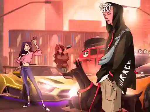 遊戲Rod Multiplayer Car Driving在線