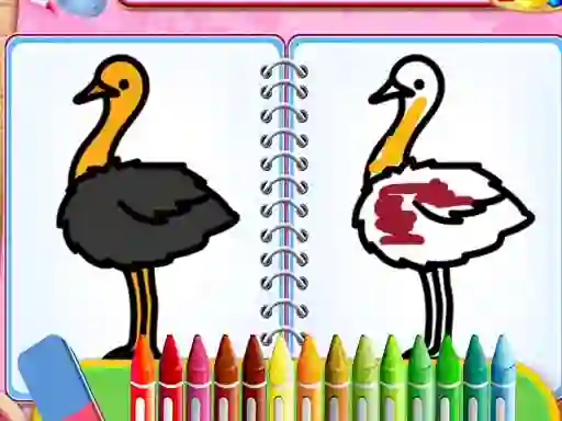 遊戲Coloring Birds Game在線