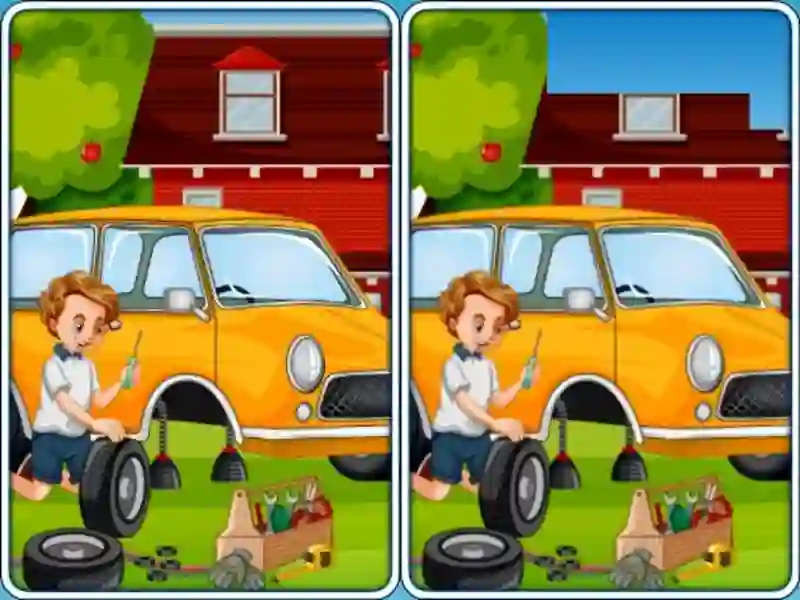 遊戲Car Garage Differences在線