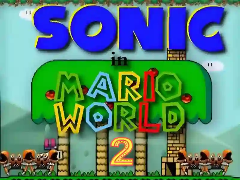 遊戲Sonic in Mario World 2在線