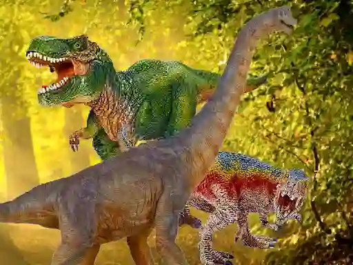 遊戲World Of Dinosaurs Jigsaw在線