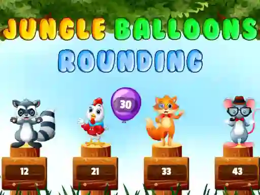 遊戲Jungle balloons rounding在線