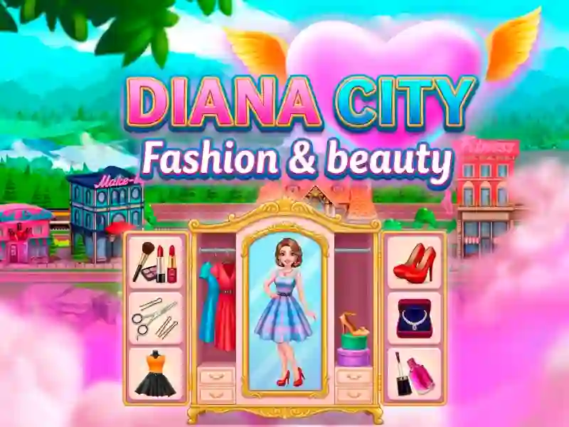 遊戲Diana City Fashion & beauty在線