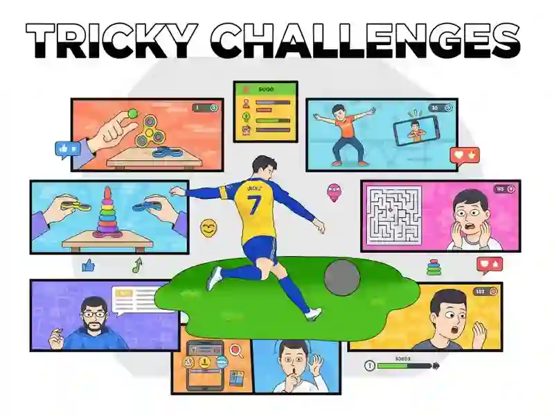 遊戲Tricky Challenges在線