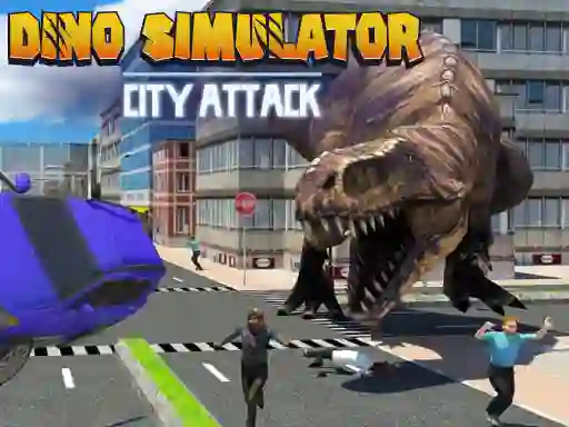 遊戲Dino Simulator City Attack在線