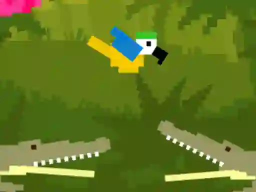 遊戲Blocky Bird在線