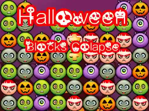 遊戲Halloween Block Collapse在線