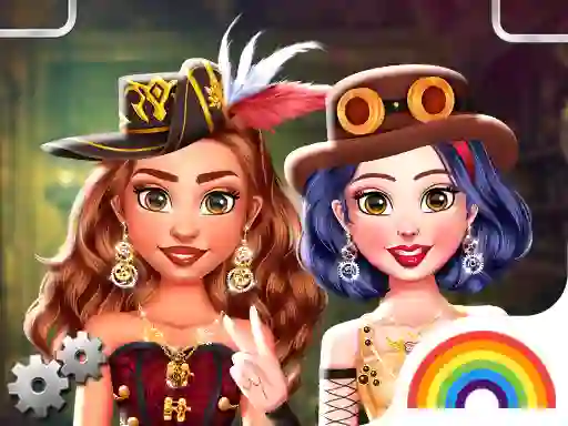 遊戲Princess Girls Steampunk Rivalry在線