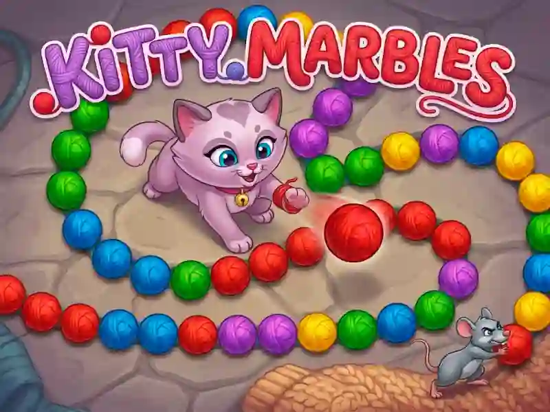 遊戲Kitty Marbles在線