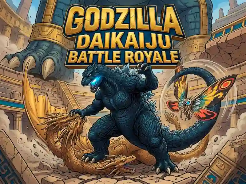 遊戲Godzilla Daikaiju Battle Royale在線