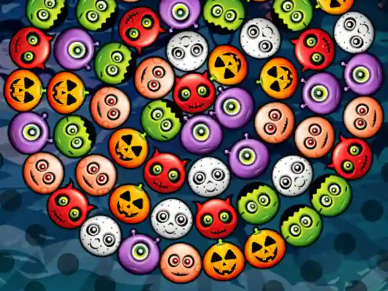 遊戲Bubble Wheel Halloween在線