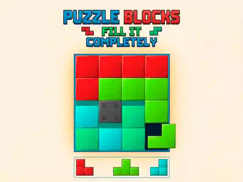 遊戲Puzzle Blocks: Fill It Completely在線